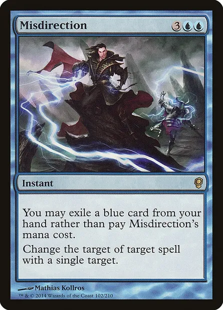 Misdirection, Magic card CNS 102 — Conspiracy set