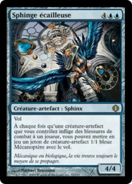 Sphinge écailleuse, carte Magic ALA 55 — extension Les éclats d'Alara