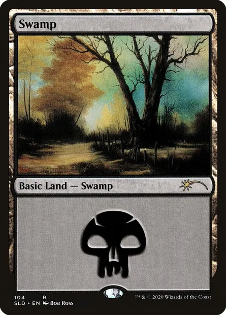Marais, carte Magic SLD 104 — extension Secret Lair Drop