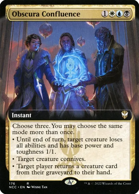 Obscura Confluence, Magic card NCC 176 — New Capenna Commander set