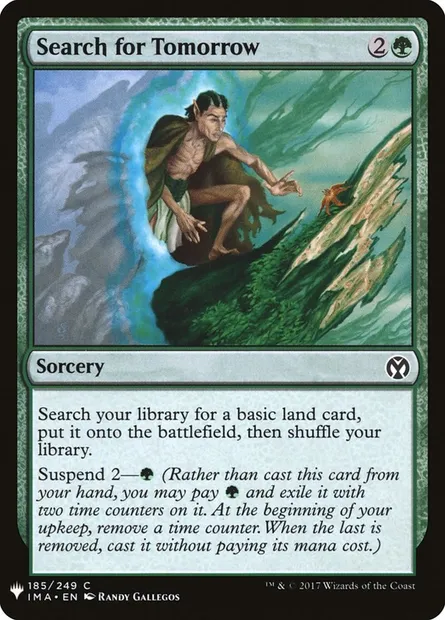 Search for Tomorrow, Magic card PLST IMA-185 — The List set