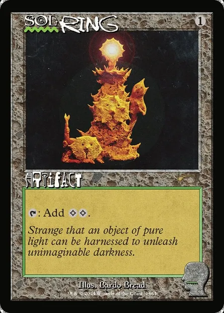 Sol Ring, Magic card SLD 1664 — Secret Lair Drop set