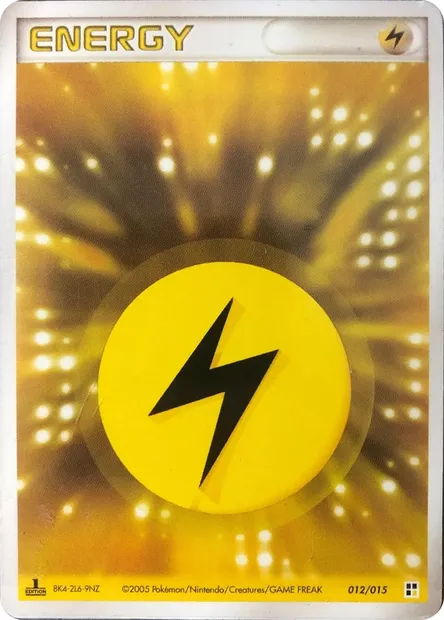 Lightning Energy, Pokémon card L-QCP 012 — Lightning Quick Construction Pack set