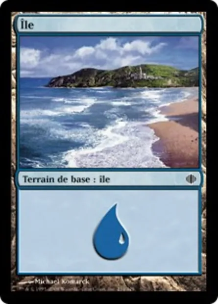 Île, carte Magic ALA 234 — extension Les éclats d'Alara