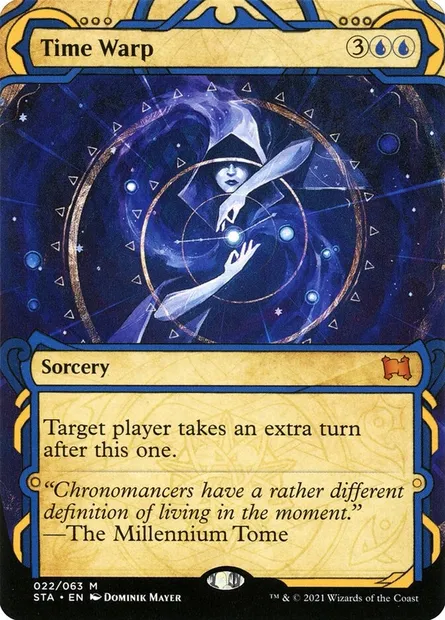 Time Warp, Magic card STA 22 — Strixhaven Mystical Archive set