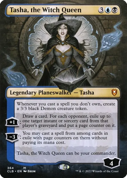 Tasha, the Witch Queen, Magic card CLB 364 — Commander Legends: Battle for Baldur's Gate set