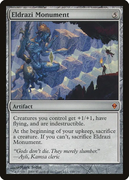 Eldrazi Monument, Magic card ZEN 199 — Zendikar set