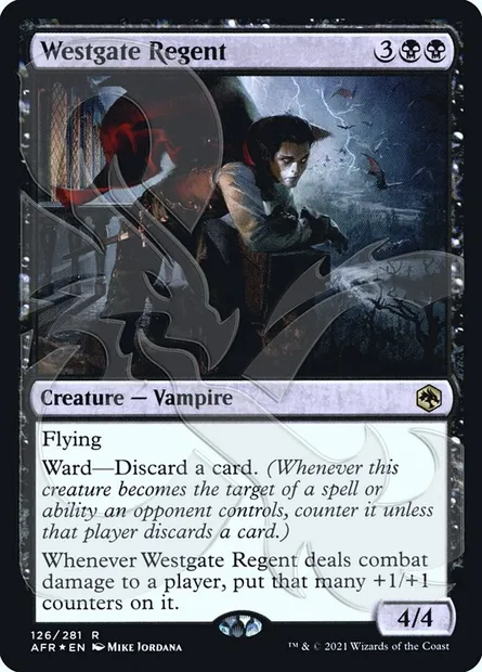 Westgate Regent, Magic card PAFR 126a — Adventures in the Forgotten Realms Promos set