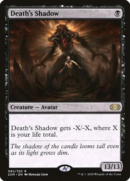 Death's Shadow, Magic card 2XM 82 — Double Masters set