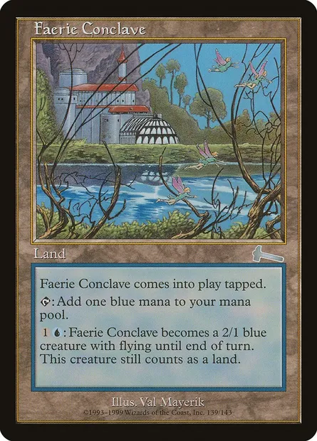 Faerie Conclave, Magic card ULG 139 — Urza's Legacy set