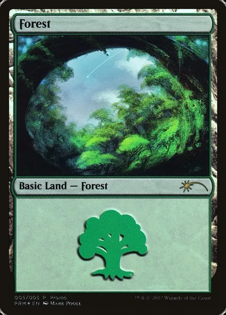 Forêt, carte Magic G17 5 — extension 2017 Gift Pack