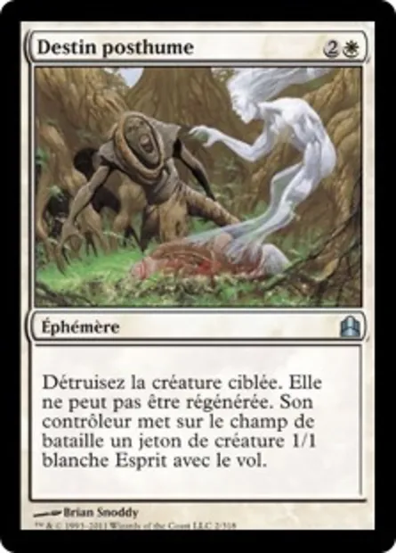 Destin posthume, carte Magic CMD 2 — extension Commander 2011