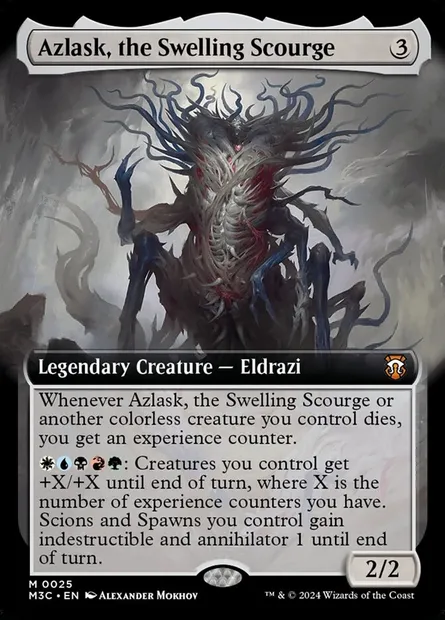 Azlask, the Swelling Scourge, Magic card M3C 25 — Modern Horizons 3 Commander set