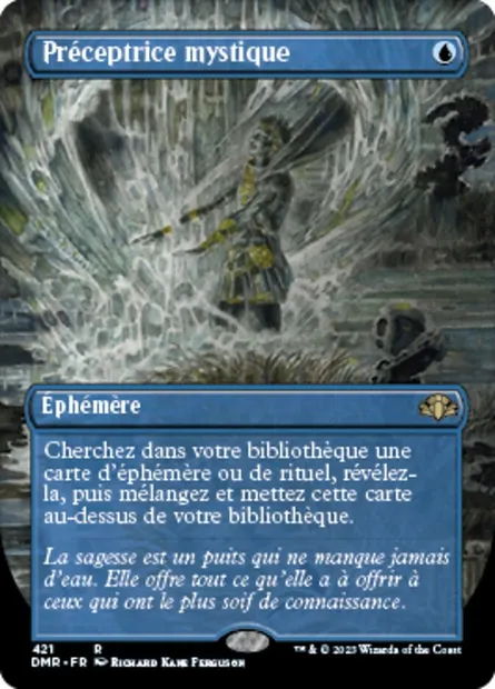 Préceptrice mystique, carte Magic DMR 421 — extension Dominaria Remastered