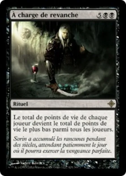 À charge de revanche, carte Magic ROE 125 — extension L'ascension des Eldrazi