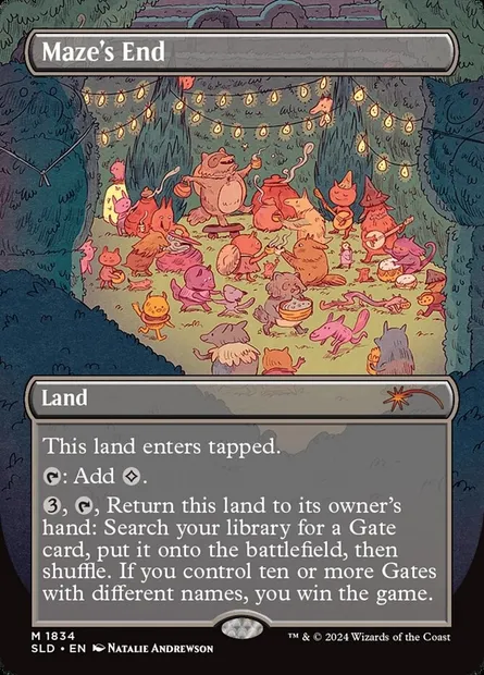 Maze's End, Magic card SLD 1834 — Secret Lair Drop set