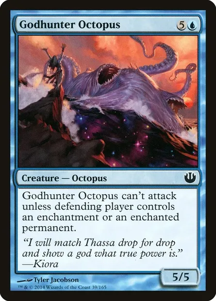 Godhunter Octopus, Magic card JOU 39 — Journey into Nyx set