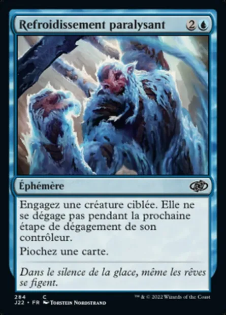 Refroidissement paralysant, carte Magic J22 284 — extension Jumpstart 2022