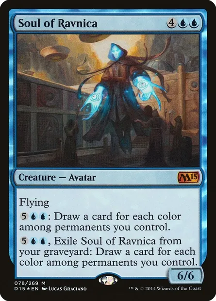 Âme de Ravnica, carte Magic PDP15 1 — extension Duels of the Planeswalkers 2015 Promos