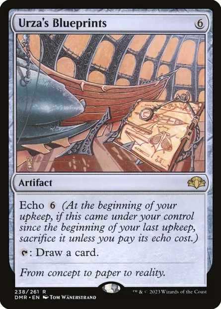 Urza's Blueprints, Magic card DMR 238 — Dominaria Remastered set
