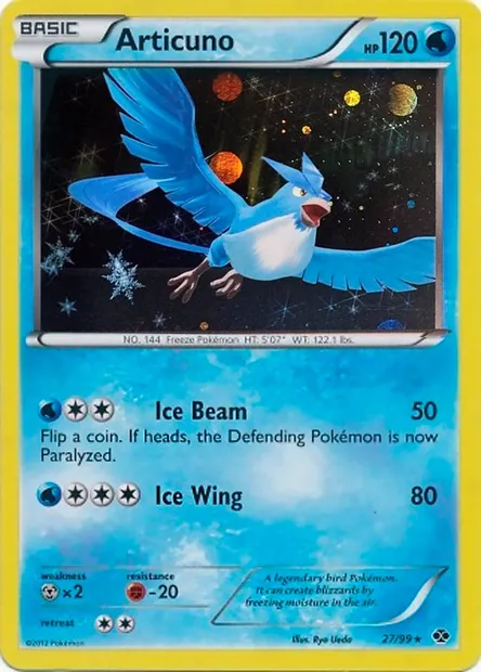 Artikodin, carte Pokémon TDX 027-4 — extension Theme Deck & Blisters Exclusives