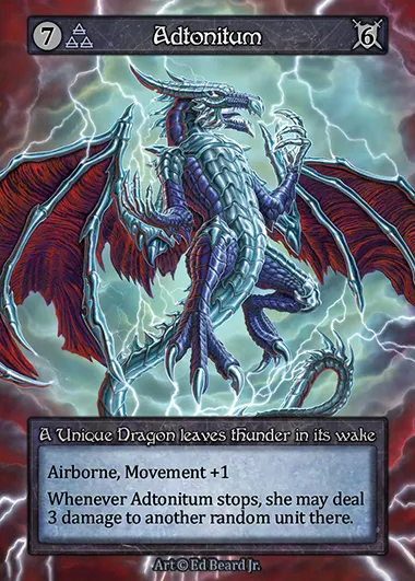 Adtonitum, carte Sorcery DRG 002 — extension Dragonlord