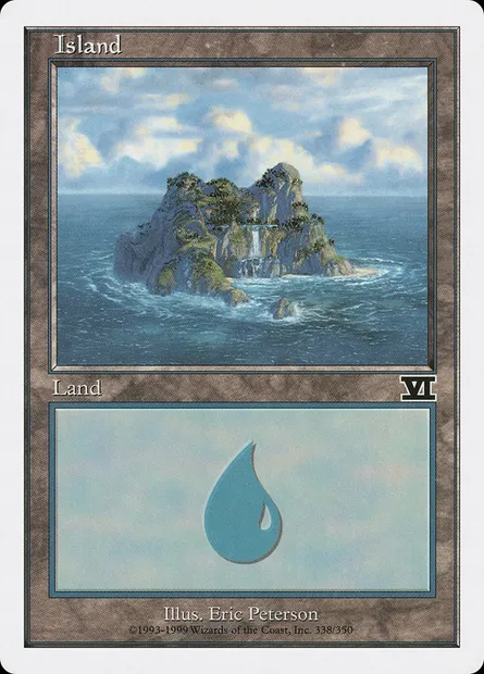 Ile, carte Magic 6ED 338 — extension Classic Sixth Edition