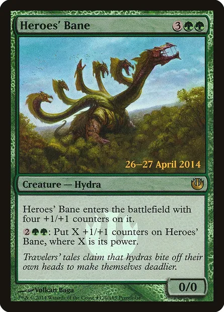 Heroes' Bane, Magic card PJOU 126★ — Journey into Nyx Promos set