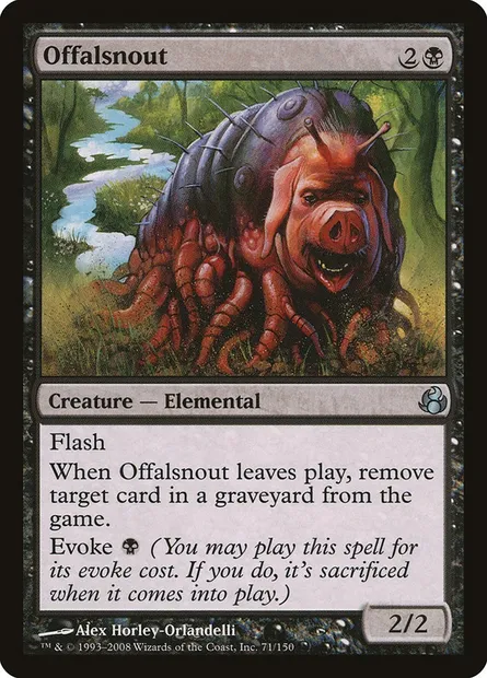 Offalsnout, Magic card MOR 71 — Morningtide set