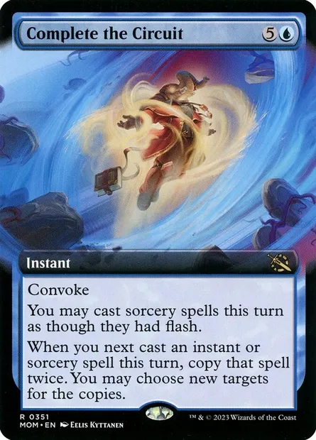 Complete the Circuit, Magic card MOM 351 — March of the Machine set