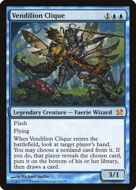 Vendilion Clique, Magic card MMA 70 — Modern Masters set
