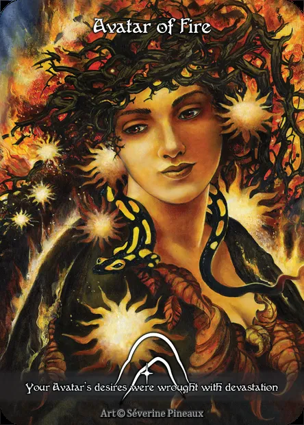 Avatar of Fire, Sorcery card PRO 004 — Promotional set