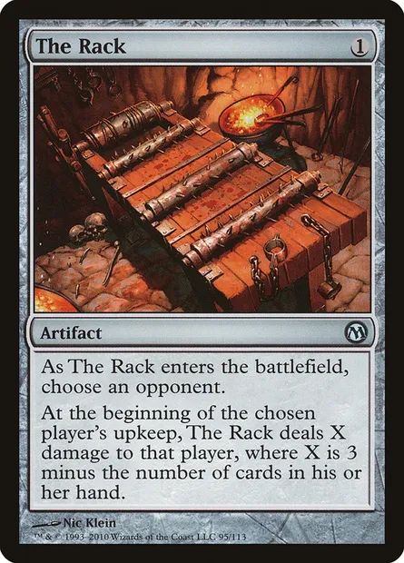 The Rack, Magic card DPA 95 — Duels of the Planeswalkers set