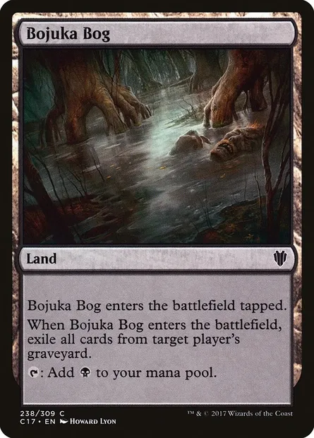 Bojuka Bog, Magic card C17 238 — Commander 2017 set
