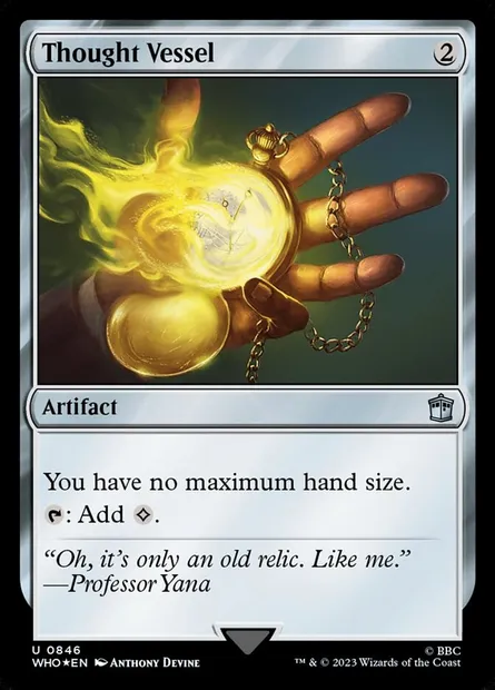 Thought Vessel, Magic card WHO 846 — Doctor Who set