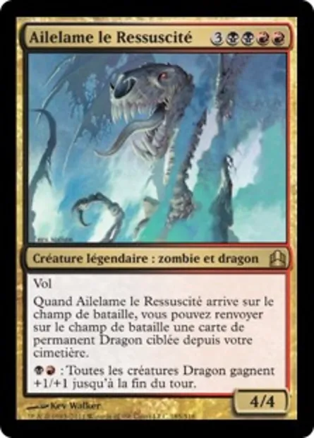 Ailelame le Ressuscité, carte Magic CMD 185 — extension Commander 2011