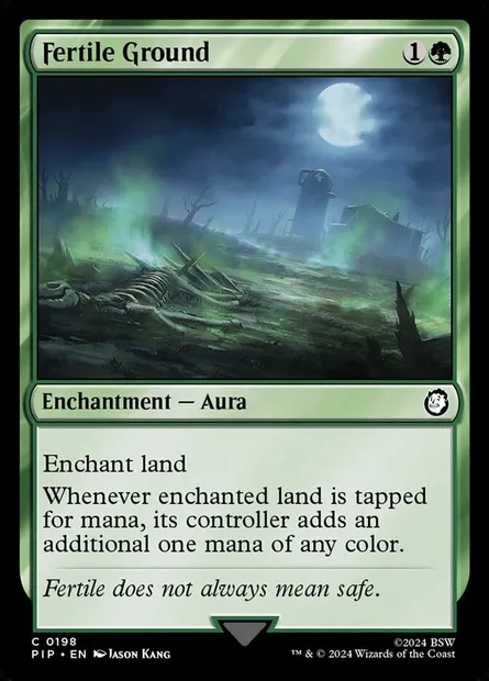 Fertile Ground, Magic card PIP 198 — Fallout set