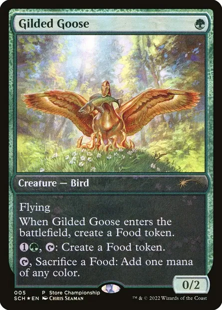 Gilded Goose, Magic card SCH 5 — Store Championships set