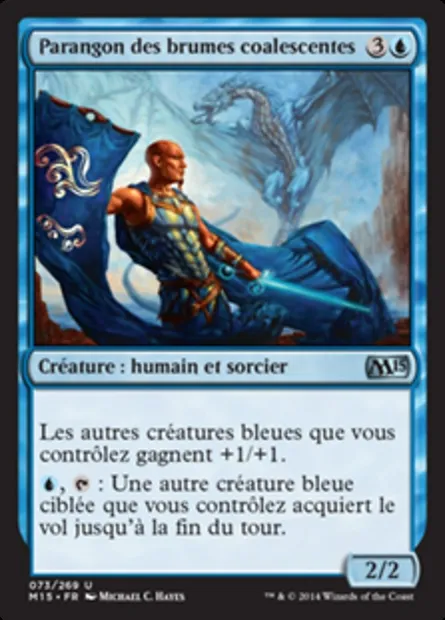 Parangon des brumes coalescentes, carte Magic M15 73 — extension Magic 2015