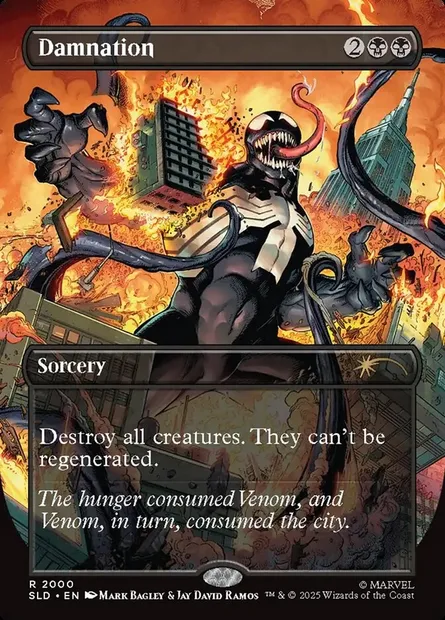 Damnation, Magic card SLD 2000 — Secret Lair Drop set