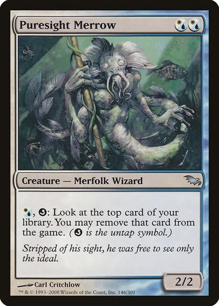Puresight Merrow, Magic card SHM 146 — Shadowmoor set