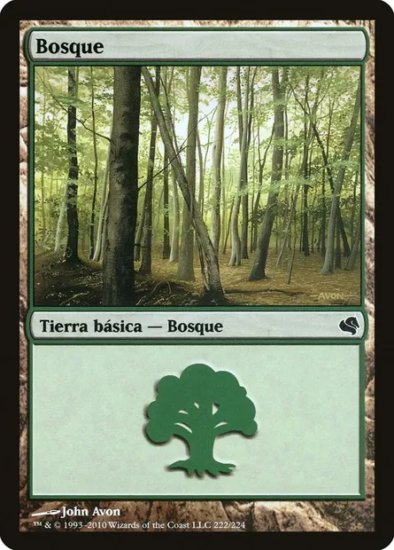 Forêt, carte Magic PS11 222 — extension Salvat 2011