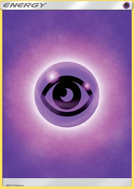 Énergie Psy, carte Pokémon SUM 168 — extension Soleil et Lune