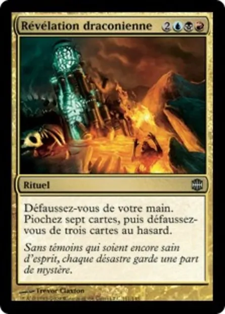 Révélation draconienne, carte Magic ARB 111 — extension La Renaissance d'Alara