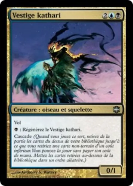 Vestige kathari, carte Magic ARB 23 — extension La Renaissance d'Alara