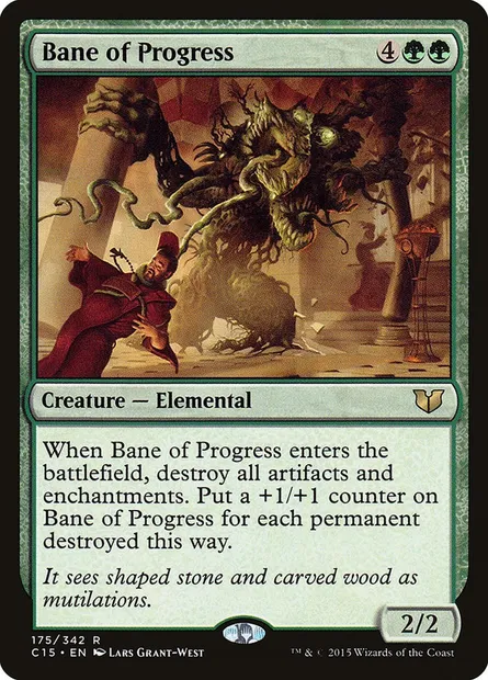 Bane of Progress, Magic card C15 175 — Commander 2015 set