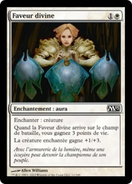 Faveur divine, carte Magic M13 11 — extension Magic 2013