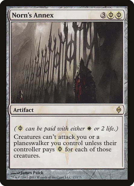 Norn's Annex, Magic card NPH 17 — New Phyrexia set