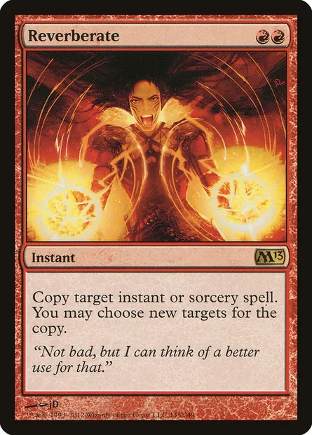 Reverberate, Magic card M13 145 — Magic 2013 set