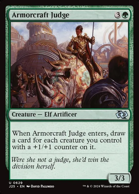 Armorcraft Judge, Magic card J25 629 — Foundations Jumpstart set